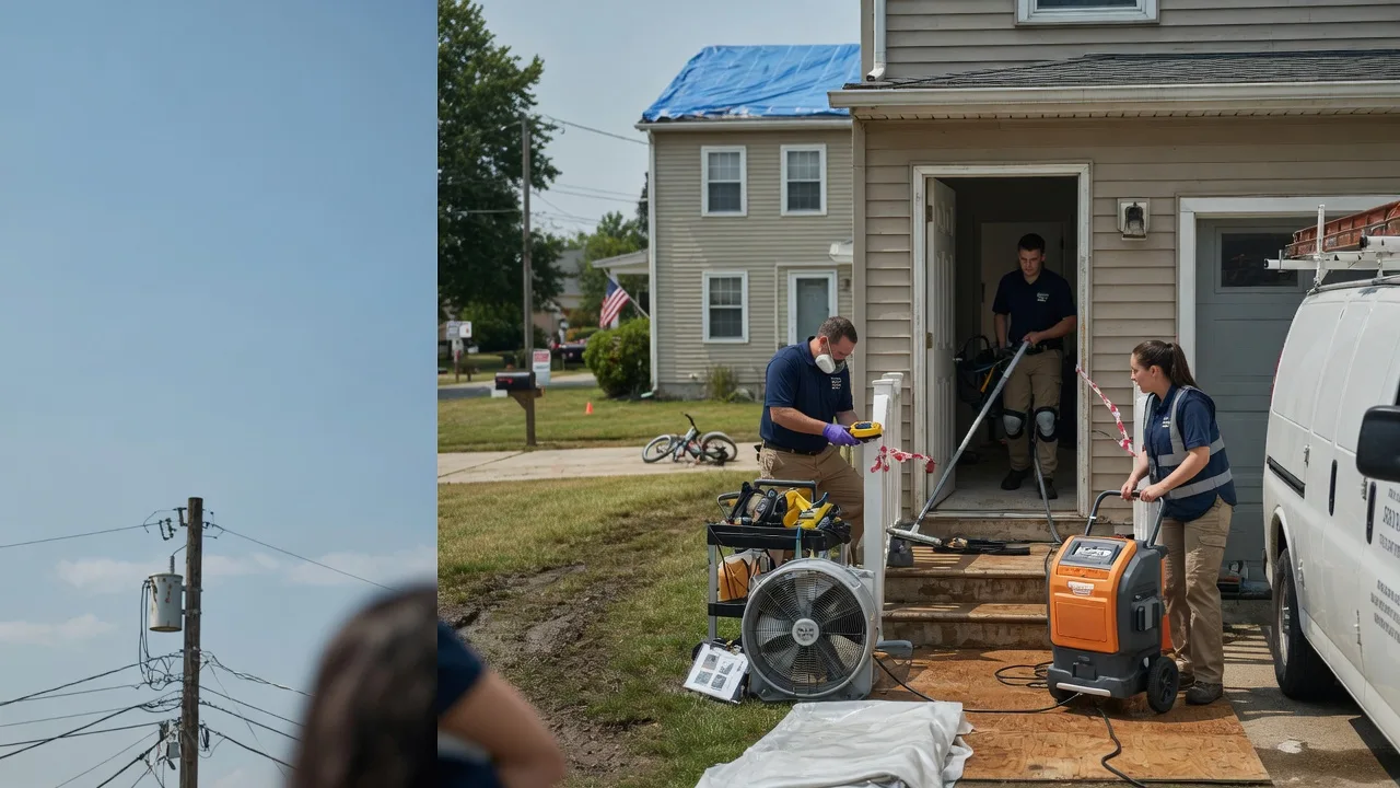 Water Damage Repair in Harrisville, WV near me